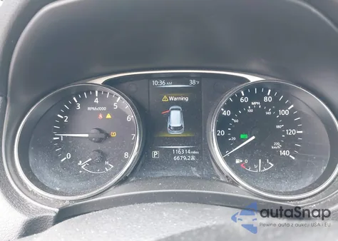 2015 Nissan Rogue Sl z USA, uszkodzony, nr VIN 5N1AT2MV0FC879953